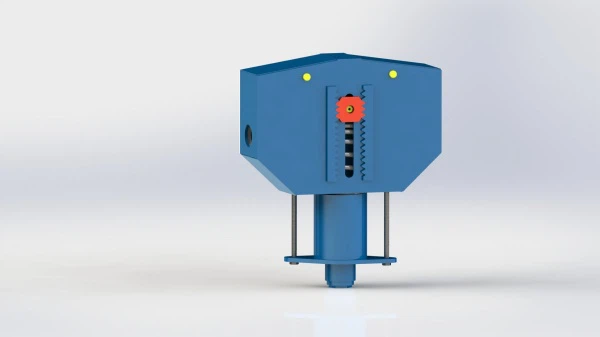 How are constant spring supports used in a chemical plant?